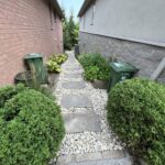 Patio and stonework